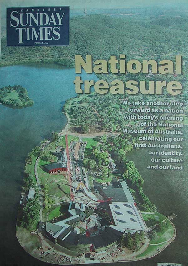 Sunday Times - National Treasure